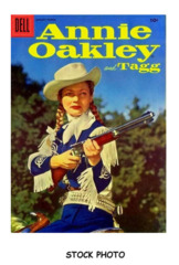 Annie Oakley and Tagg #06 © January-March 1956 Dell Publishing